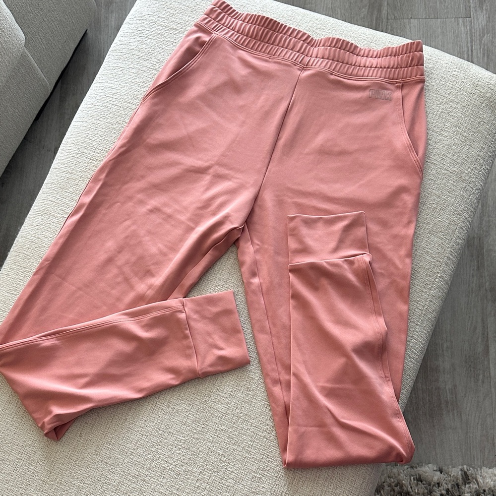 PINK Victoria's Secret Coral Joggers